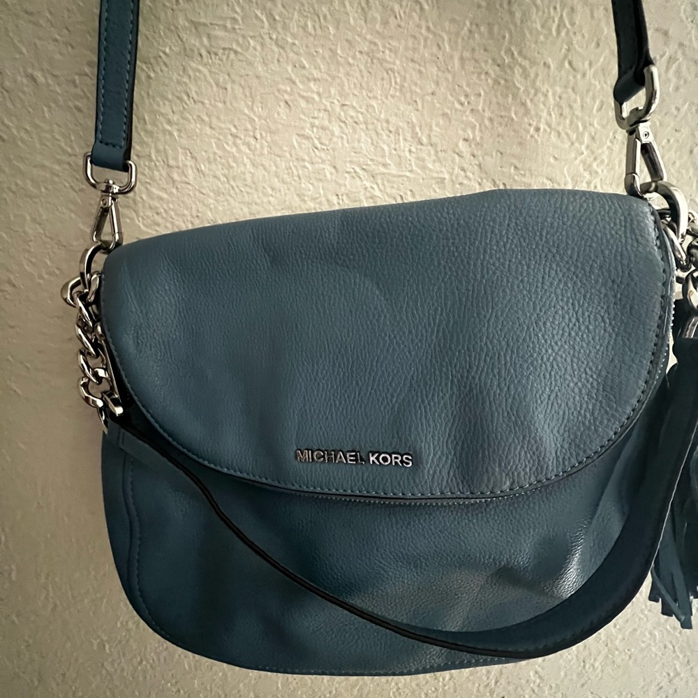 Blue Michael Kors Bag